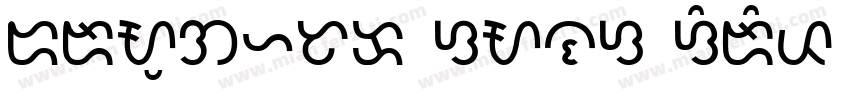 DraughtK Sans Serif Regular字体转换